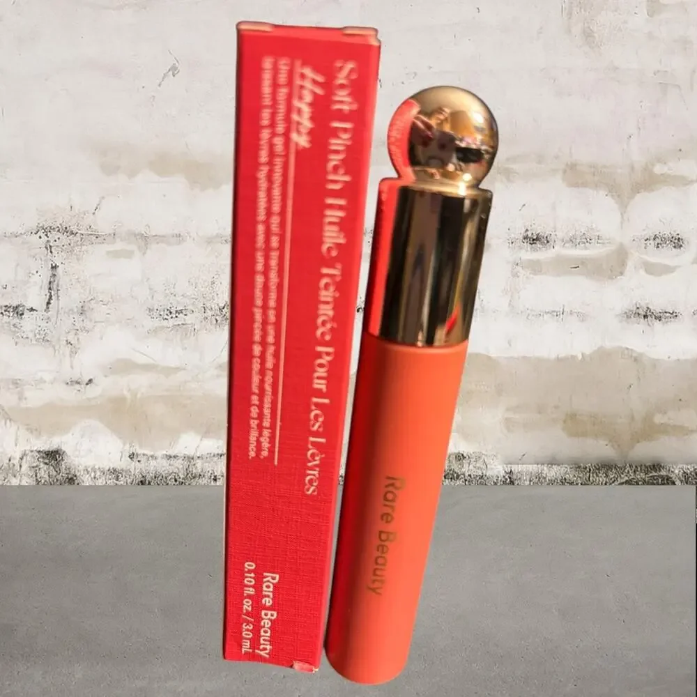 Rare Beauty Soft Pinch Tinted Lip Oil in Happy NIB